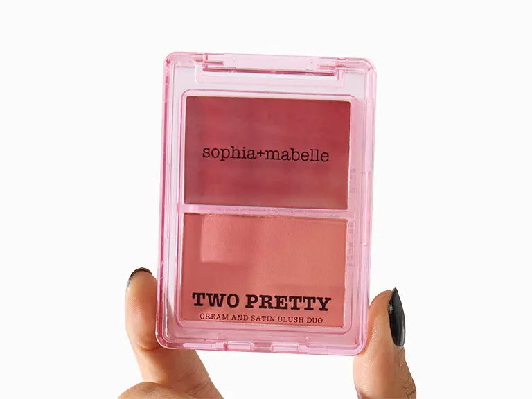 SOPHIA + MARBELLE - Two Pretty  Duo Blush Crema y Polvo